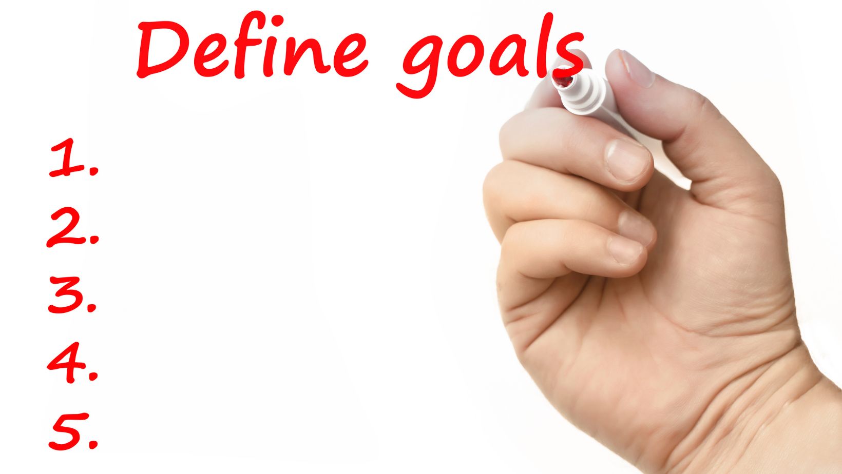 describe the ideal qualities of time management goals.