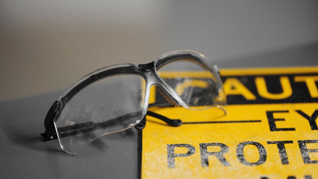 prescription glasses do not provide adequate eye protection because they